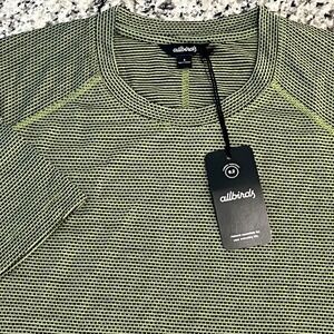 NWT Allbirds Natural Run Tee Shirt Men's  Small